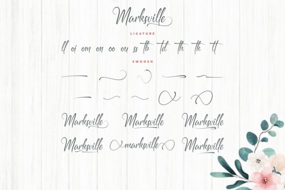 Marksville Font Poster 8