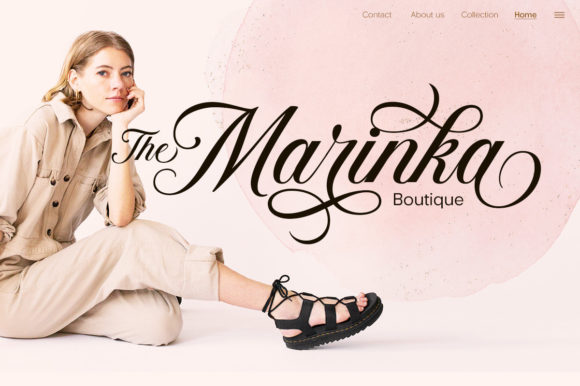 Marla Griselda Font Poster 2