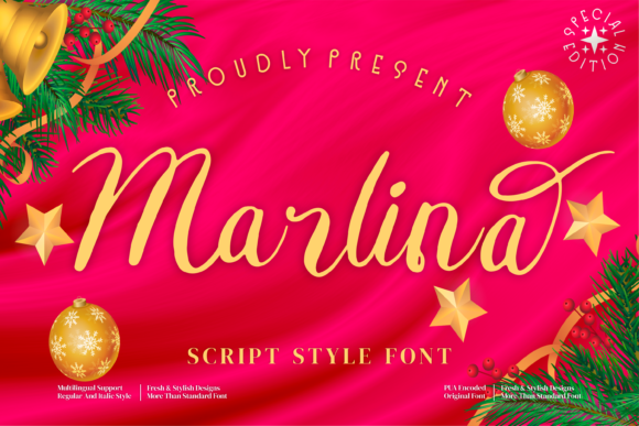 Marlina Font Poster 1