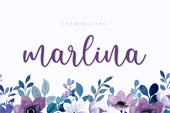 Marlina Font Poster 1