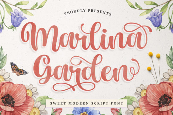 Marlina Garden Font Poster 1