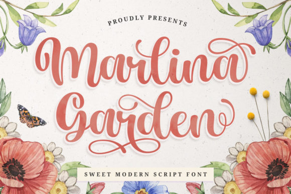 Marlina Garden Font