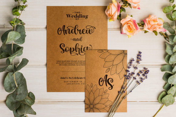 Marlina Garden Font Poster 2