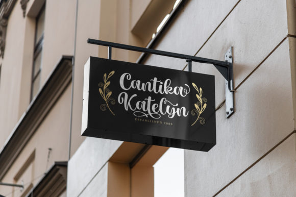 Marlina Garden Font Poster 4