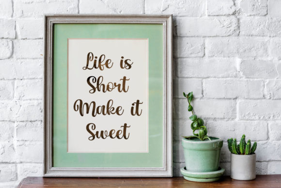 Marlina Garden Font Poster 6