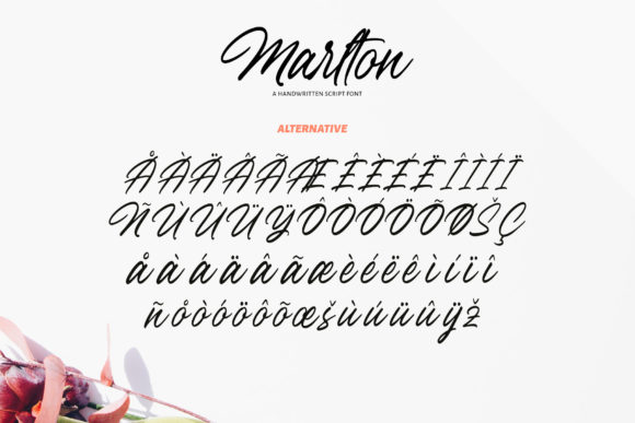 Marlton Font Poster 7