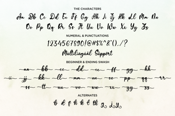 Marlyland Font Poster 8