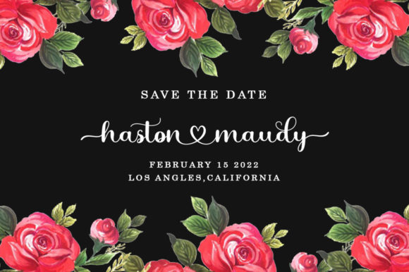 Marlyna Font Poster 2
