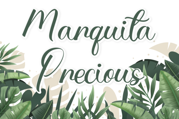 Marquita Precious Font Poster 1
