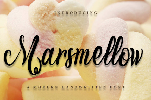 Marshmellow Font Poster 1