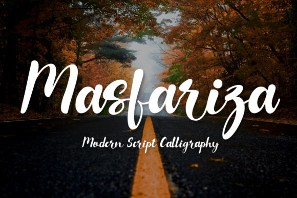 Masfariza Font Poster 1