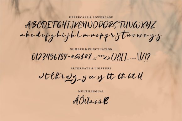 Masita Font Poster 6