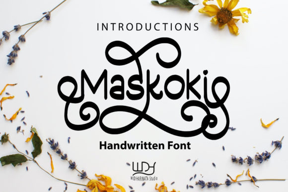 Maskoki Font Poster 1