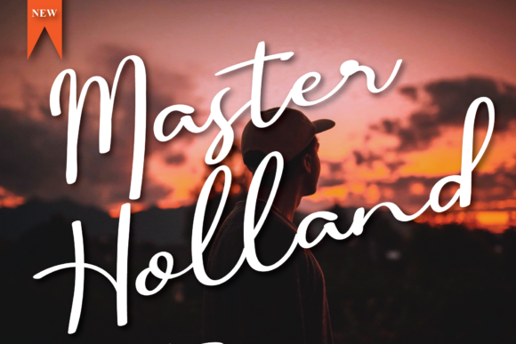 Master Holland Font Poster 1