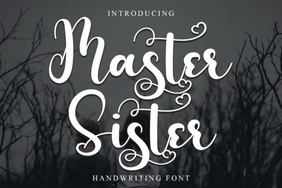 Master Sister Font Poster 1