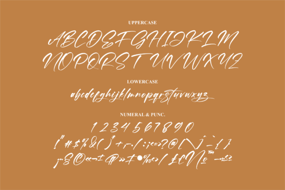 Masterly Font Poster 13