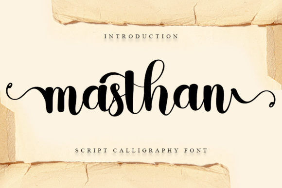 Masthan Font Poster 1