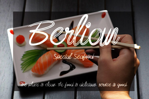 Mataram Brush Font Poster 6