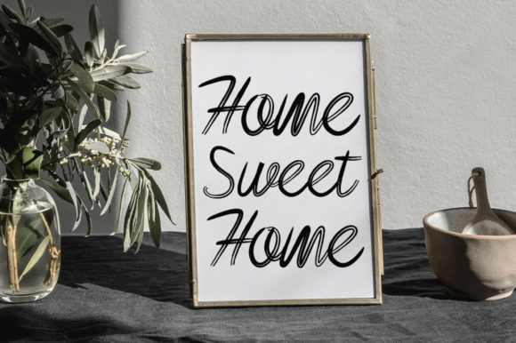 Mataram Brush Font Poster 7