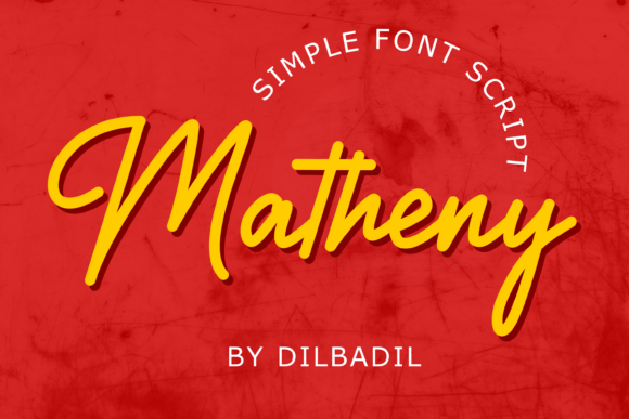 Matheny Font