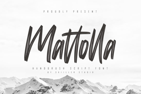 Mattolla Font Poster 1