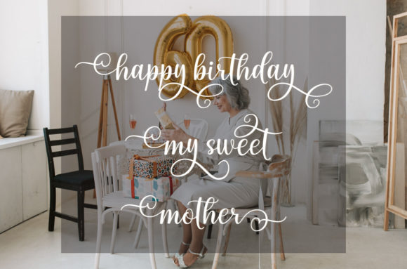 Maudylove Font Poster 3