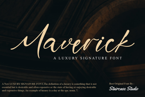 Maverick Font