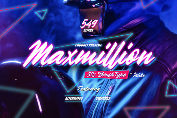 Maxmiliion Font Poster 1