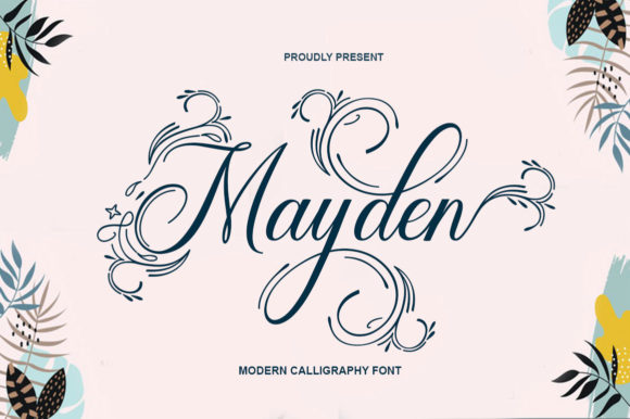 Mayden Font Poster 1