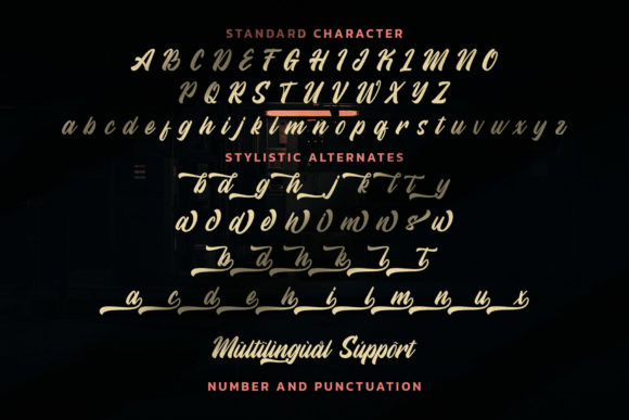 Mayland Font Poster 9