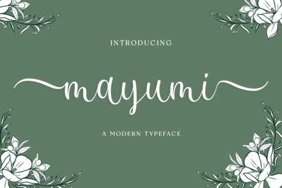 Mayumi Font Poster 1