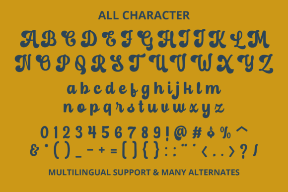 Mechaniclove Font Poster 2
