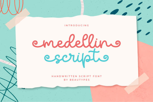 Medellin Script Font