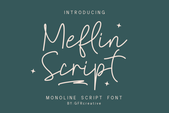 Meflin Script Font