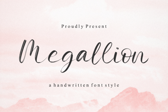 Megallion Font Poster 1