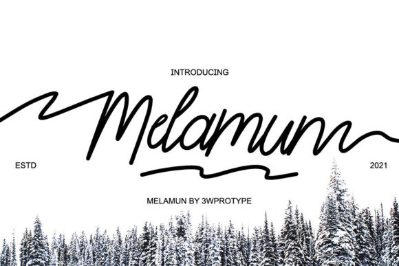 Melamun Font