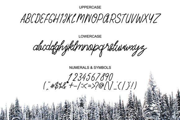 Melamun Font Poster 2
