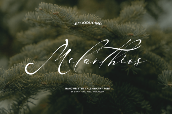 Melanthios Font Melanthios Font Poster 1