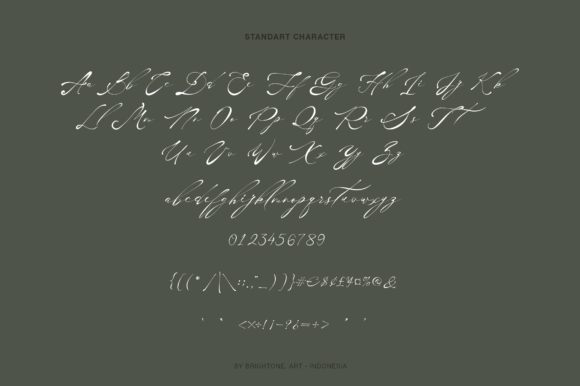 Melanthios Font Poster 2
