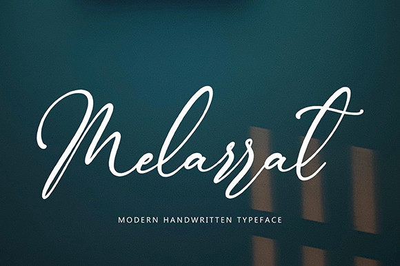 Melarrat Font Poster 1