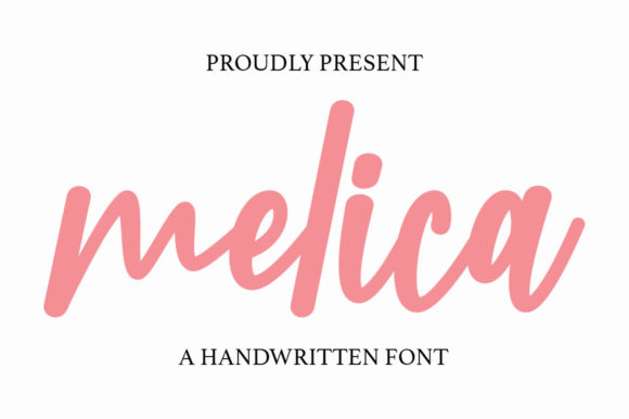 Melica Font Poster 1