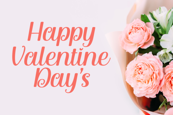 Melinda Valentine Font Poster 2