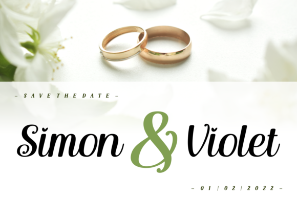Melinda Valentine Font Poster 4