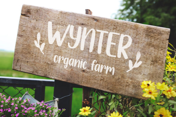 Melisande Farmhouse Font Poster 7
