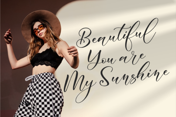 Meliya Font Poster 3