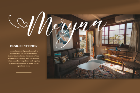Meliya Font Poster 6