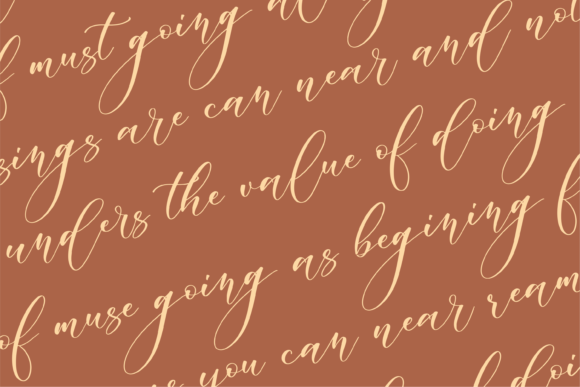 Meliya Font Poster 9
