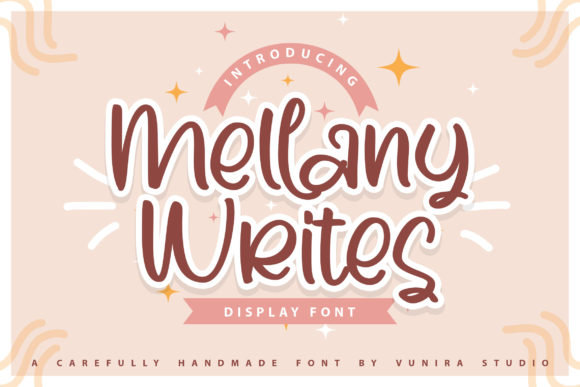 Mellany Writes Font