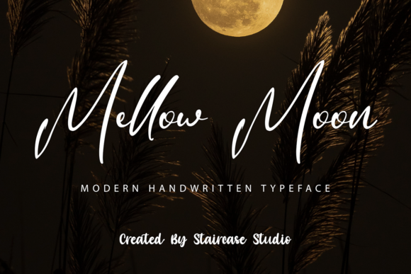 Mellow Moon Font Poster 1