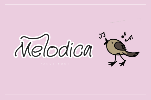 Melodica Font Poster 1